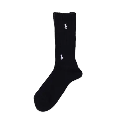 BEAMS x Polo Ralph Lauren Socks "Black/White"