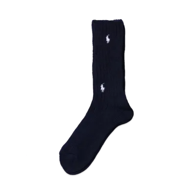 BEAMS x Polo Ralph Lauren Socks "Navy/White"