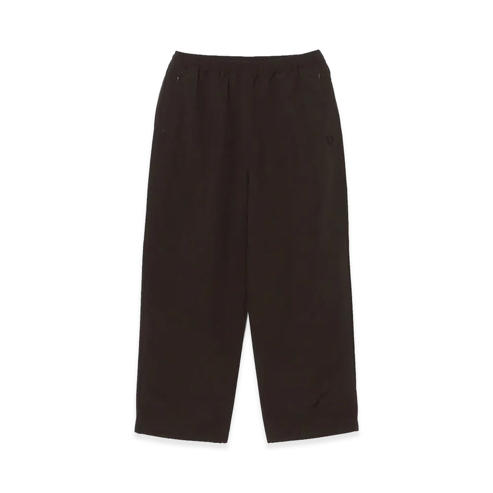 BEAMS x FRED PERRY Shell Pants 2026FW "Rich Brown"