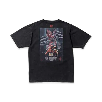 BEAMS HEART x Stranger Things ART T-shirt "Black"