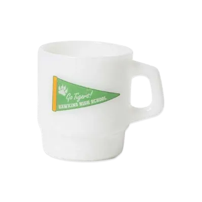 BEAMS HEART x Stranger Things Hawkins High School Mug Cup "White"