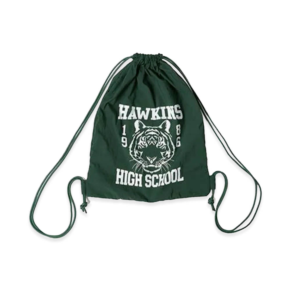 BEAMS HEART x Stranger Things Hawkins High School Knapsack "Green"