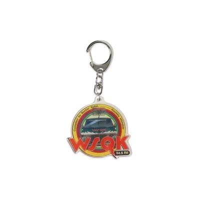 BEAMS HEART x Stranger Things WSQK Radio Acrylic Key Chain "Multi"