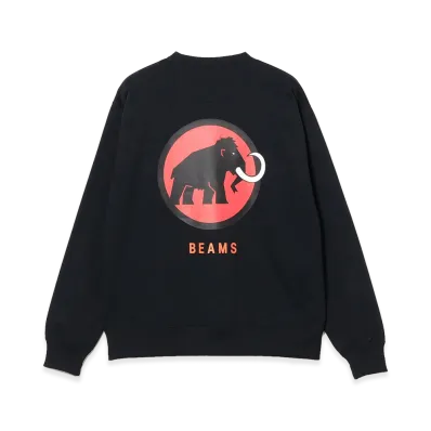 BEAMS x MAMMUT Serac Extreme Ml Crew Neck "Black"