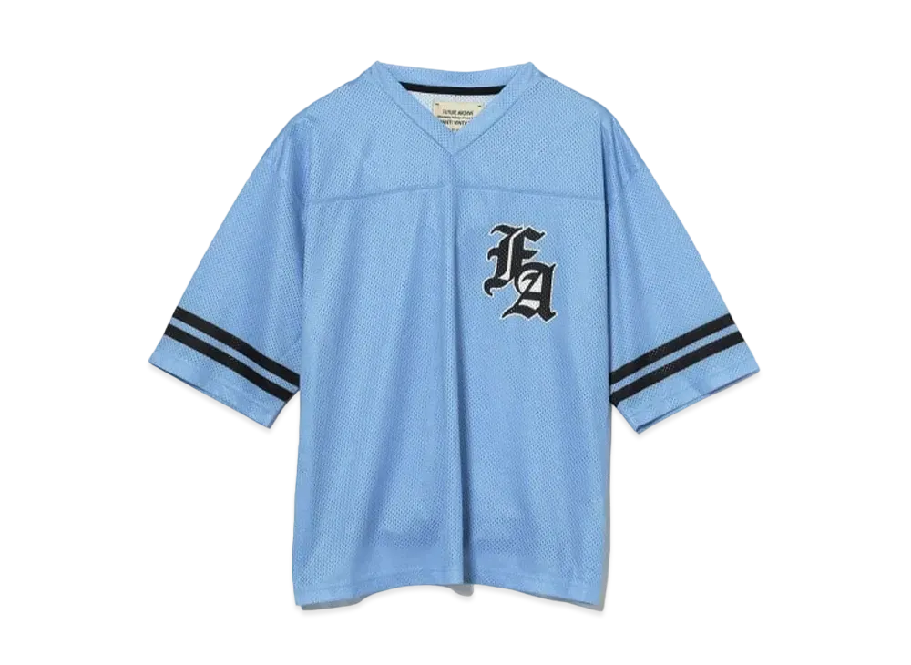 BEAMS FUTURE ARCHIVE Mesh T-Shirts "Sax"