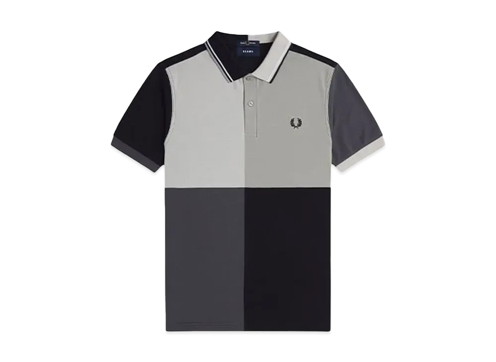 BEAMS x FRED PERRY Blank Canvas "Black"