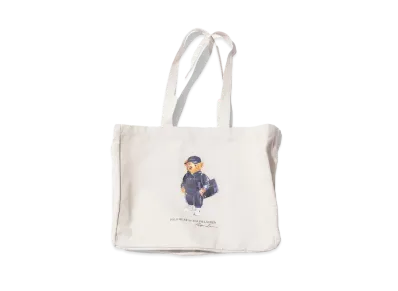 BEAMS x Polo Ralph Lauren Tote Bag "Natural"