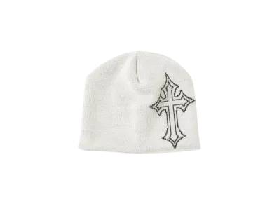 BEAMS FUTURE ARCHIVE Cross Beanie "White"