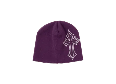 BEAMS FUTURE ARCHIVE Cross Beanie "Purple"