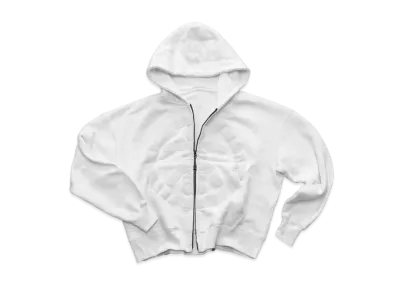 BEAMS FUTURE ARCHIVE x AELIZA Exclusive Zip Hoodie "White"