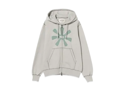 BEAMS FUTURE ARCHIVE x De-void* Zip Up Hoodie "Gray"