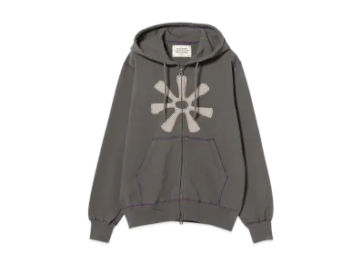 BEAMS FUTURE ARCHIVE x De-void* Zip Up Hoodie "Khaki"