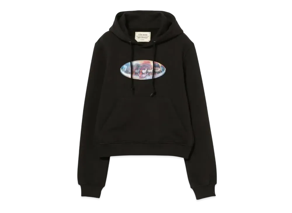 BEAMS FUTURE ARCHIVE x Asahina Sweat Hoodie "Black"