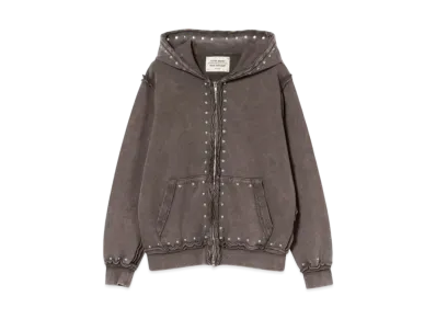 BEAMS FUTURE ARCHIVE Fade Studs Hoody "Grey"