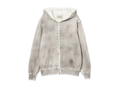 BEAMS FUTURE ARCHIVE Fade Studs Hoody "White"