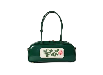 BEAMS COUTURE x RURU MARY'S Petite Boston Bag "Green"