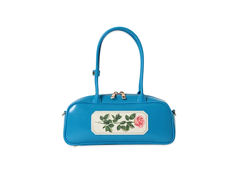 BEAMS COUTURE x RURU MARY'S Petite Boston Bag "Blue"