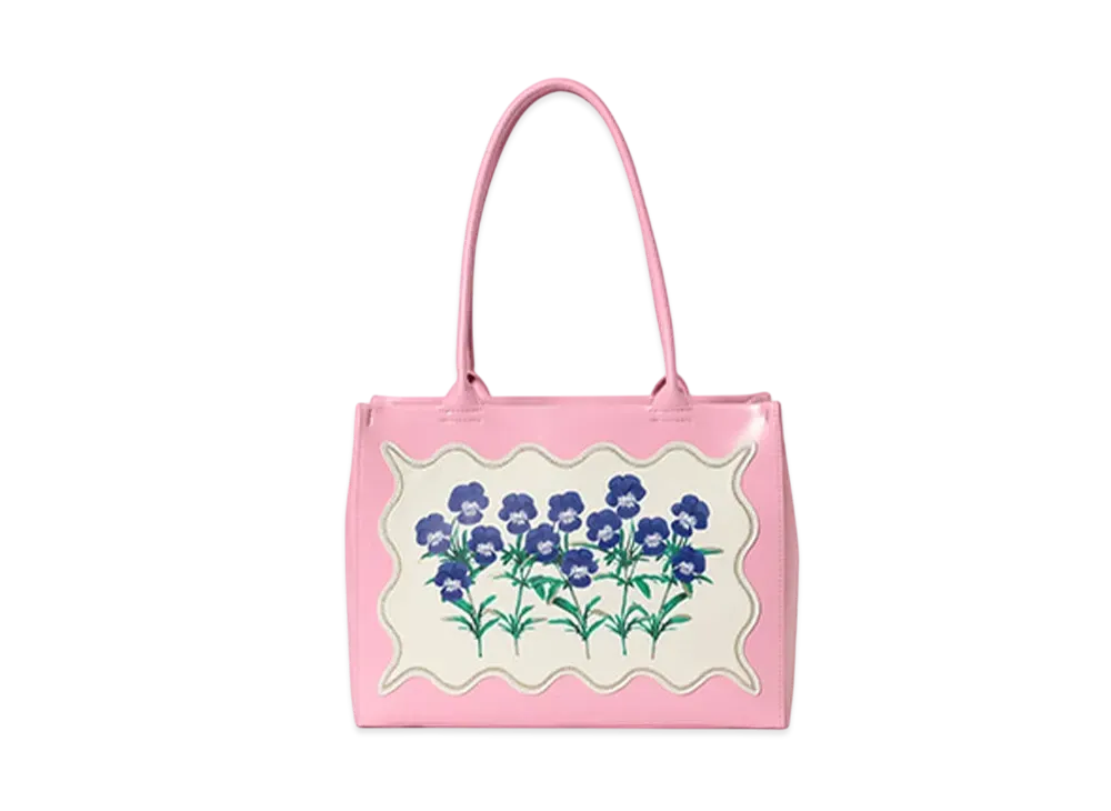 BEAMS COUTURE x RURU MARY'S Flower Tigre Bag "Pink"
