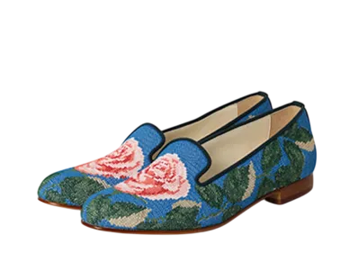 BEAMS COUTURE x RURU MARY'S Opera Shoes "Blue"