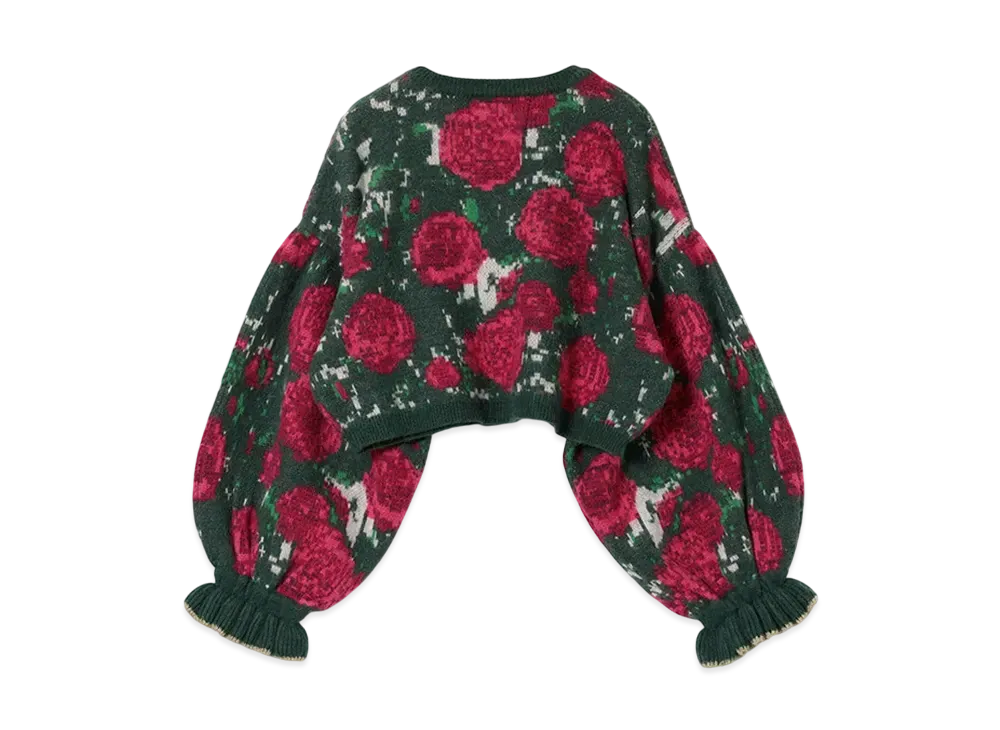 BEAMS COUTURE x RURU MARY'S Knit Pullover "Rose"