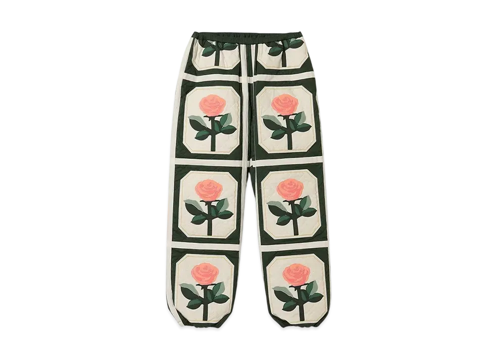 BEAMS COUTURE x RURU MARY'S Quilted Pants "Rose"