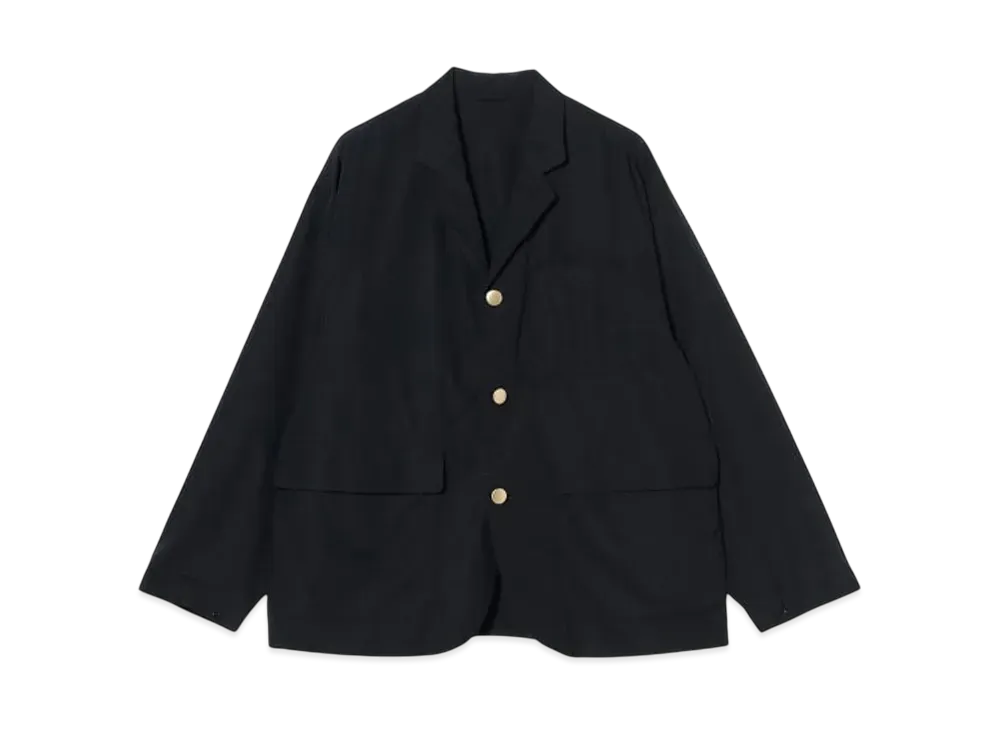 BEAMS Water Repellent Tech Blazer "Navy"