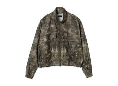 BEAMS All-Over Pattern Wading Blouson "Crack"