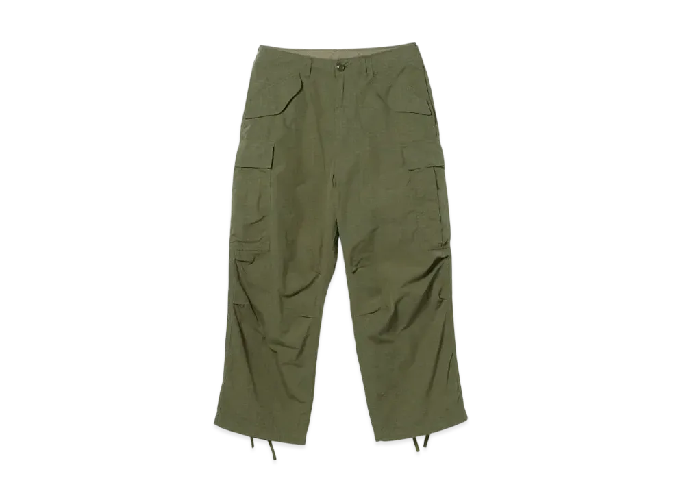 BEAMS Big 6 Pocket Cargo Pants "Olive"