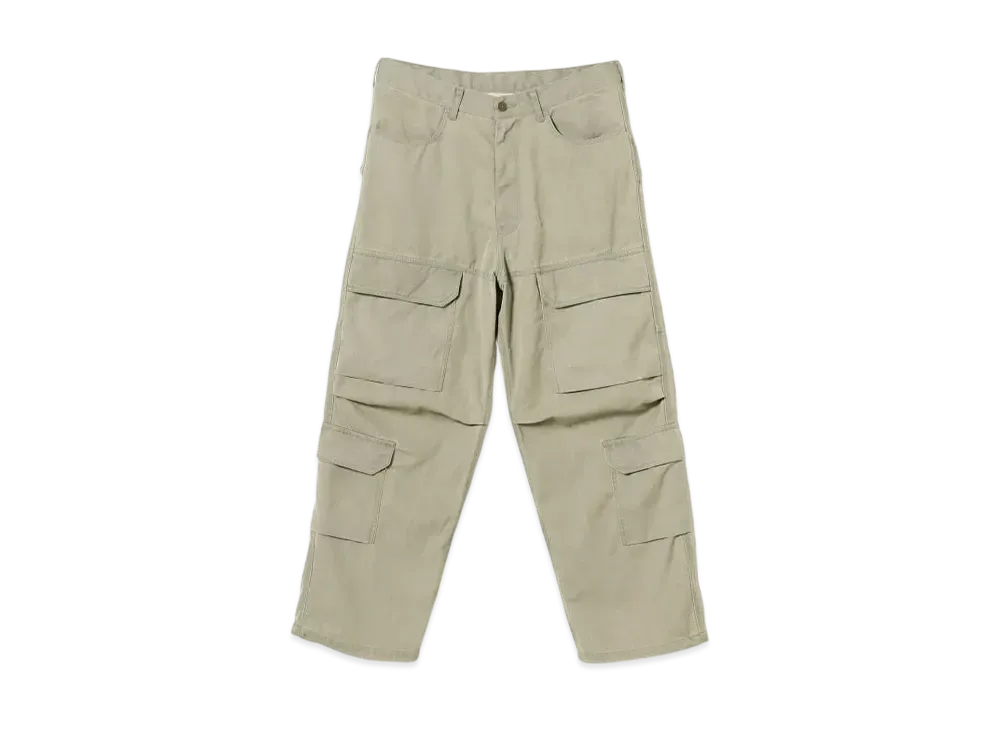 BEAMS Tech Duck Double Pocket Pants "Greige"