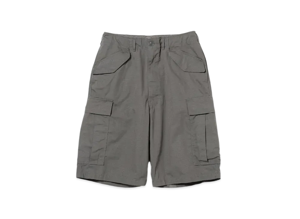 BEAMS Big 6 Pocket Cargo Shorts "Gray"