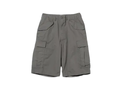 BEAMS Big 6 Pocket Cargo Shorts "Gray"