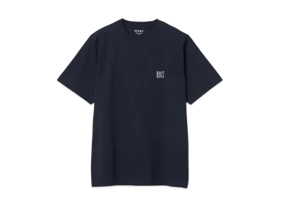 BEAMS Logo Basic Tee "Navy"
