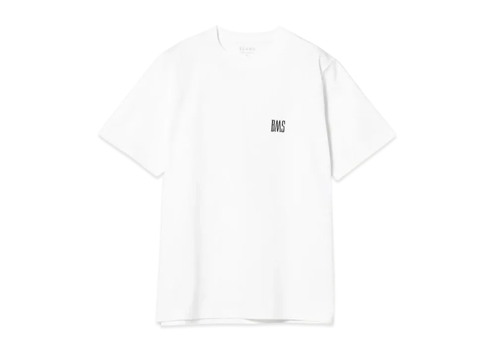 BEAMS Logo Basic Tee "White"