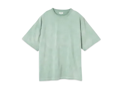 BEAMS Loose Fade Crew Neck Tee "MintGreen"