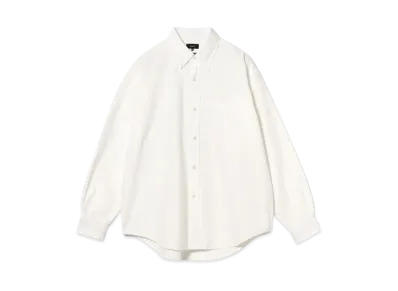 BEAMS Heavy Oxford Button Down Shirt "White"