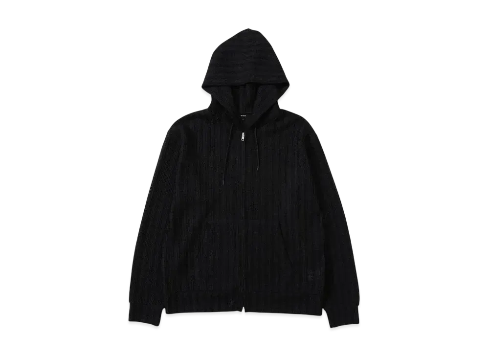 BEAMS Mesh Hoodie "Black"