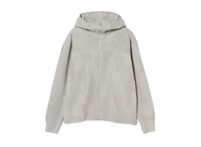 BEAMS Raised Zip-Up Hoodie "Gray"
