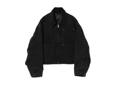 BEAMS Faded Duck Short Blouson "Black"