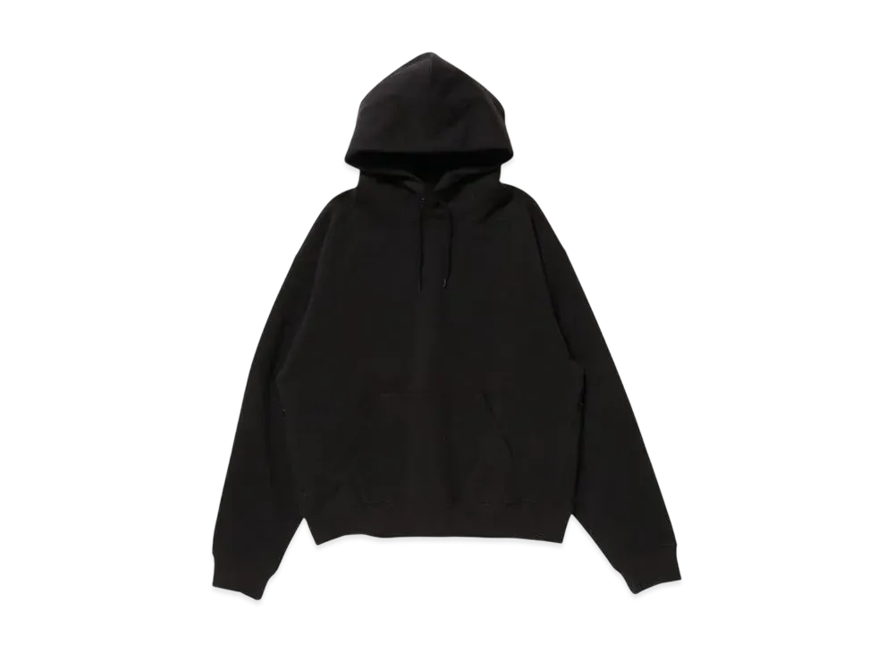 BEAMS Short Length Sweat Hoodie "Black"