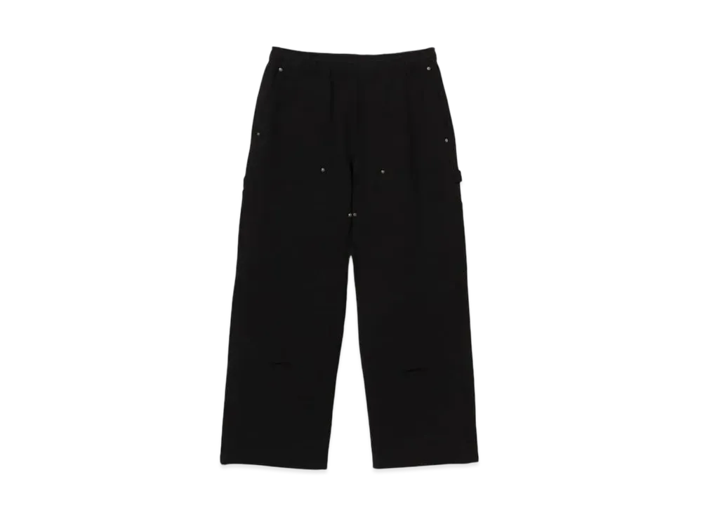 BEAMS Double Knee Sweatpants "Black"
