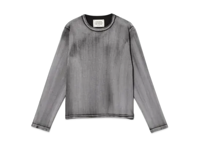 BEAMS FUTURE ARCHIVE Againg Lib Long Sleeve "FadeBlack"