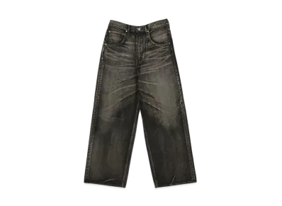 BEAMS FUTURE ARCHIVE Baggy Denim "FadeBlack"