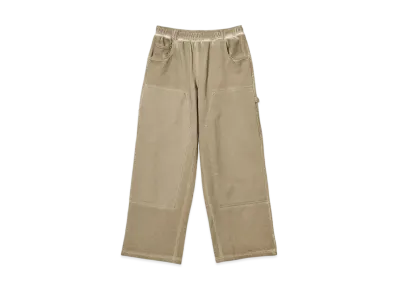 BEAMS FUTURE ARCHIVE Aging Double Knee Sweat Pants "FadeBeige"