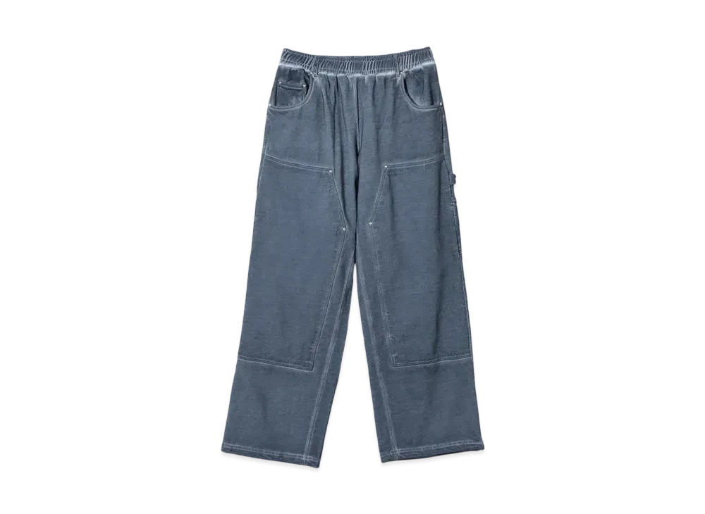 BEAMS FUTURE ARCHIVE Aging Double Knee Sweat Pants "FeadNavy"