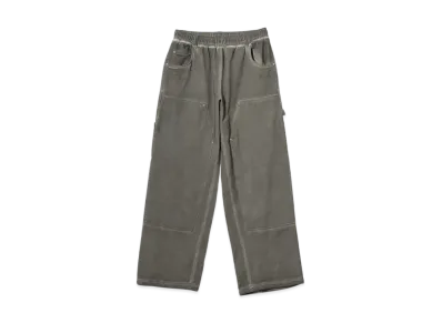 BEAMS FUTURE ARCHIVE Aging Double Knee Sweat Pants "FadeBlack"