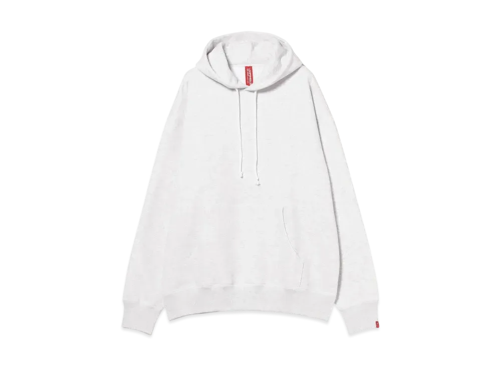 BEAMS JAPAN x LOOPWHEELER Hanging Fleece Loose Fit Pullover Hoodie "SnowWhite"