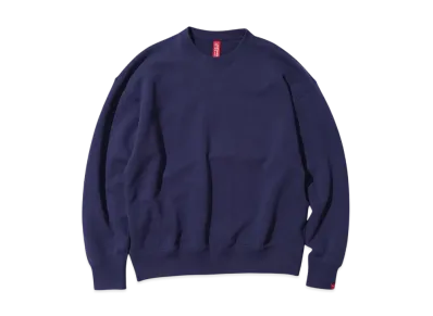BEAMS JAPAN x LOOPWHEELER Hanging Fleece Sweatshirt "WestCoastBlue"