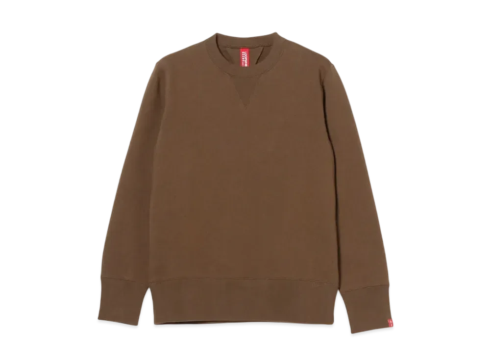 BEAMS JAPAN x LOOPWHEELER Hanging Fleece Sweatshirt "DarkBrown"