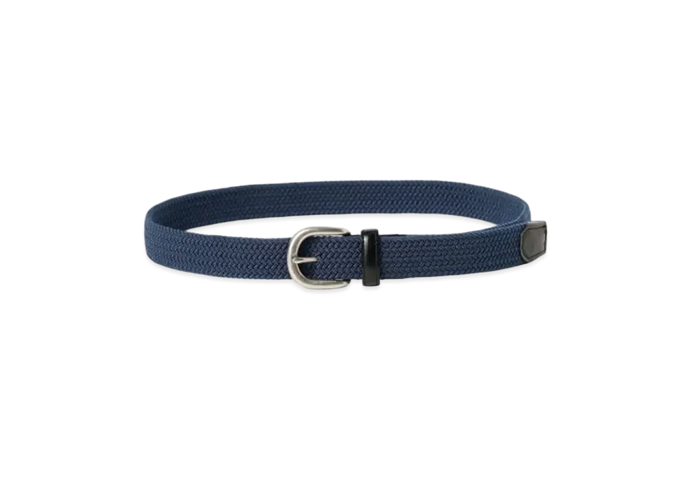 BEAMS Elastic Mesh Belt "Navy"