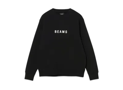 BEAMS Logo Sweatshirt 25SS "Black"
